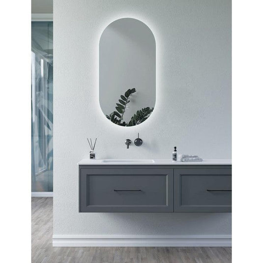Ruby Ginger 400mm Oblong Back-Lit LED Mirror - RUBY106276 - Envy Bathrooms Ltd