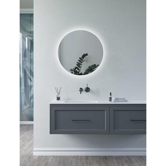 Ruby Ginger 500mm Round Back-Lit LED Mirror - RUBY106278 - Envy Bathrooms Ltd