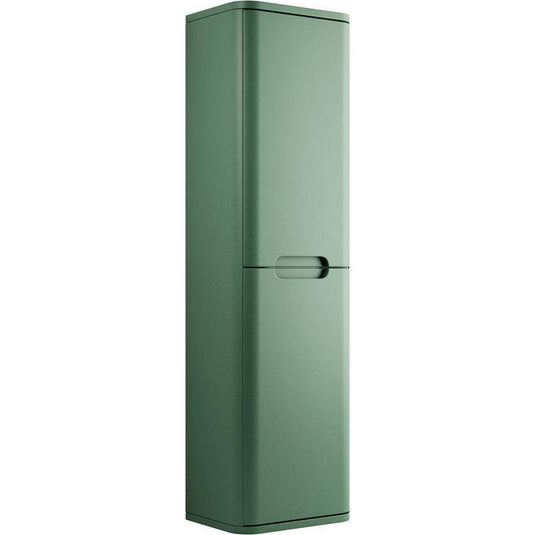 Ruby Honey 350mm 2 Door Wall Hung Tall Unit - Matt Sage Green - RUBY105331 - Envy Bathrooms Ltd