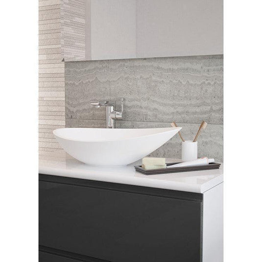 Ruby Honey 564x323mm 0TH Resin Washbowl - White - RUBY1766 - Envy Bathrooms Ltd