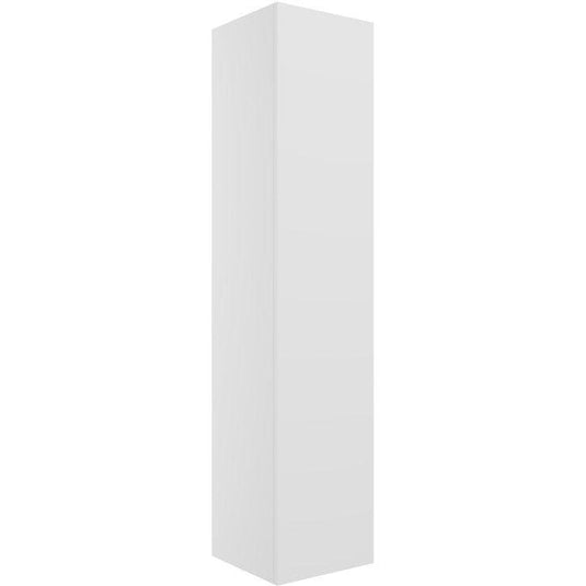 Ruby Kobe 350mm Wall Hung 1 Door Tall Unit - Matt White - RUBY104076 - Envy Bathrooms Ltd