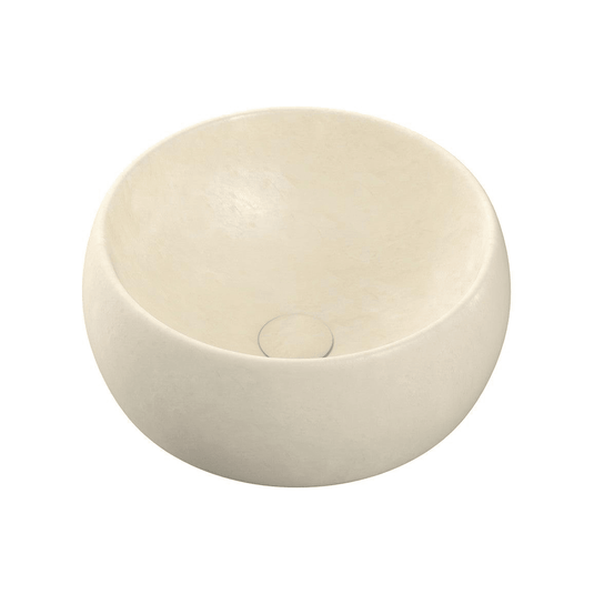 Ruby Lulu 400mm Ceramic Washbowl - Stone Effect - RUBY106868 - Envy Bathrooms Ltd