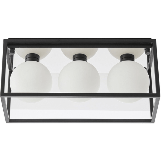 Ruby Lulu Ceiling Light - Matt Black - RUBY106316 - Envy Bathrooms Ltd