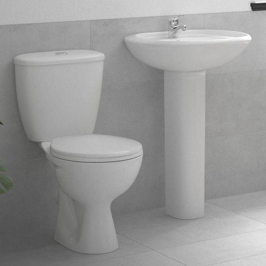 Ruby Marley 4-Piece Ceramics Suite - White - RUBY108114 - Envy Bathrooms Ltd