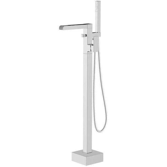 Ruby Oreo Floor Standing Bath/Shower Mixer - Chrome - RUBY105717 - Envy Bathrooms Ltd