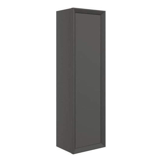 Ruby Oscar 345mm Wall Hung 1 Door Tall Unit - Matt Clay - RUBY108479 - Envy Bathrooms Ltd