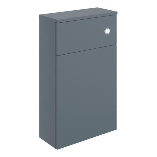 Ruby Oscar 503mm Floor Standing WC Unit - Matt Storm Blue - RUBY108483 - Envy Bathrooms Ltd