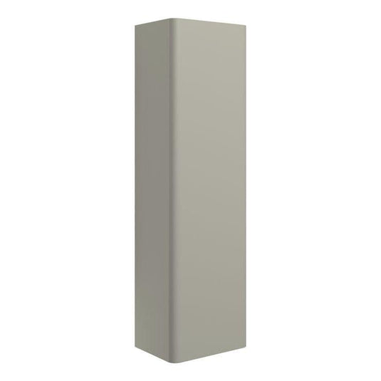Ruby Penny 350mm Wall Hung 1 Door Tall Unit - Matt Latte - RUBY108925 - Envy Bathrooms Ltd
