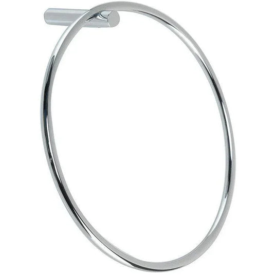Ruby Remi Towel Ring - Chrome - RUBY101675 - Envy Bathrooms Ltd