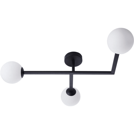 Ruby Roxie Ceiling Light - Matt Black - RUBY106314 - Envy Bathrooms Ltd