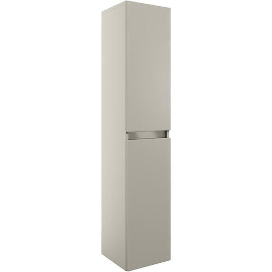Ruby Sasha 300mm 2 Door Wall Hung Tall Unit - Latte - RUBY101548 - Envy Bathrooms Ltd