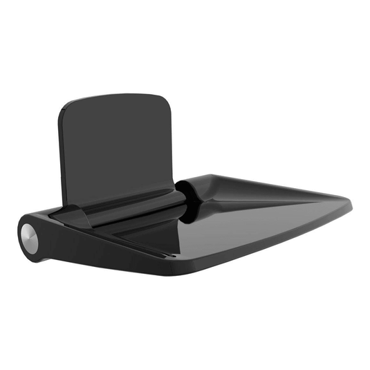 Ruby Shower Seat - Black - RUBY107594 - Envy Bathrooms Ltd