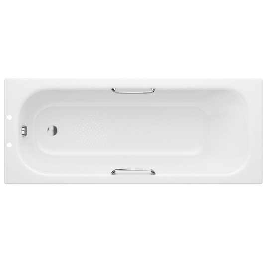 Ruby Steel Single End 1700x700x500mm 2TH Bath with Grips & Anti-slip - RUBY100597 - Envy Bathrooms Ltd