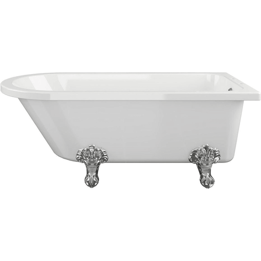 Ruby Tilly Freestanding 1500x750x650mm 2TH Corner Bath w/Feet - RUBY102821 - Envy Bathrooms Ltd