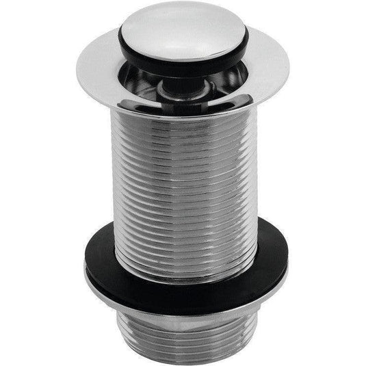 Ruby Unslotted Round Basin Waste - Chrome - RUBY105683 - Envy Bathrooms Ltd