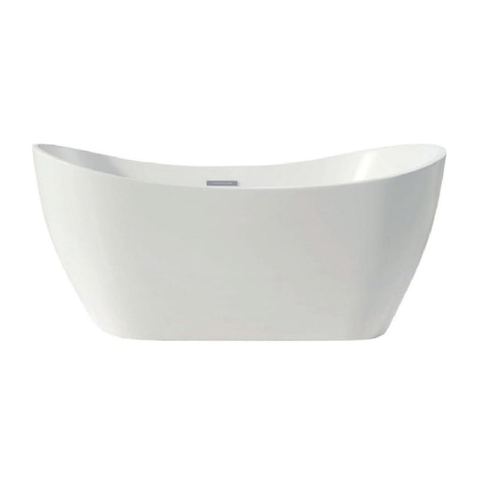 Scudo Aruba Freestanding Bath 1700 x 800mm White | BATH-ARUBA - Envy Bathrooms Ltd