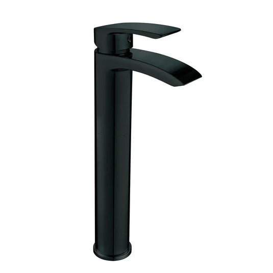 Scudo Belini Deck Mounted 1 Handle Basin Mixer Tap - Matt Black - BLACK261ORBL - Envy Bathrooms Ltd
