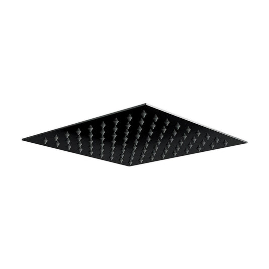 Scudo Black Square Stainless Steel Shower Head 300mm | BLACK007ORBL - Envy Bathrooms Ltd