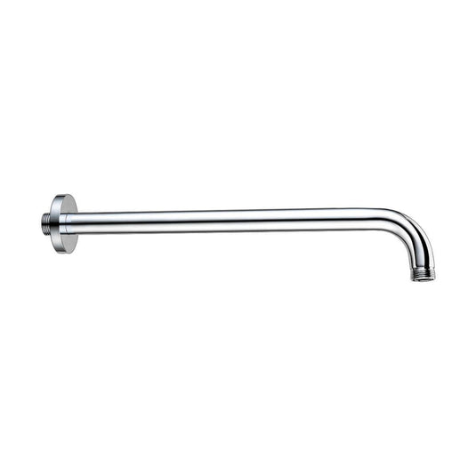 Scudo Chrome Round Wall Mounted Shower Arm | WALLARM002L - Envy Bathrooms Ltd