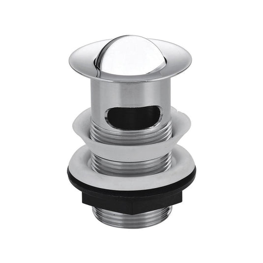 Scudo Chrome Swivel Top Slotted Basin Waste | WASTE100 - Envy Bathrooms Ltd