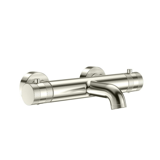 Scudo Core Brushed Nickel Wall Mounted Bath Filler | NU-177 - Envy Bathrooms Ltd