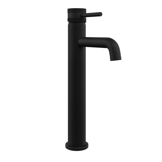 Scudo Core Collection Deck Mounted 1 Handle Basin Mixer Tap - Matt Black - NU-005 - Envy Bathrooms Ltd