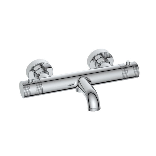 Scudo Core Wall Mounted Bath Shower Mixer Chrome | NU-139 - Envy Bathrooms Ltd