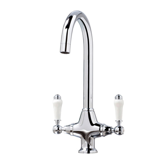 Scudo Harrogate Chrome Kitchen Tap | KT13 - Envy Bathrooms Ltd