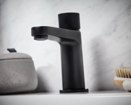 Scudo Koko Mono Basin Tap - Black - KO-002 - Envy Bathrooms Ltd
