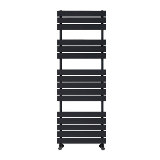 Scudo Life Towel Rail 600 x 1600mm Black | LI-160-60-B - Envy Bathrooms Ltd