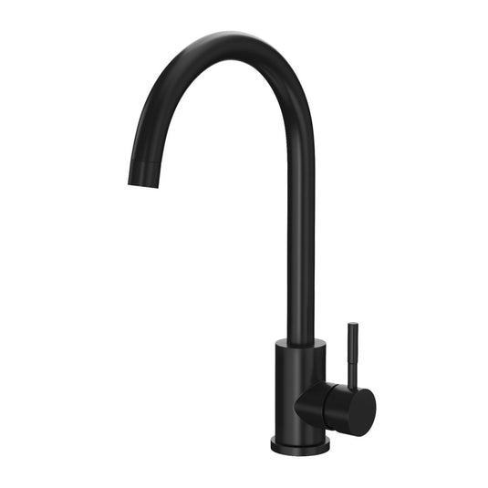 Scudo Manhattan Black Kitchen Mixer Tap Black | KT43 - Envy Bathrooms Ltd