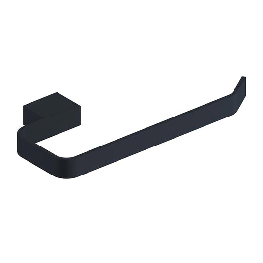 Scudo Mono Matt Black Towel Ring | MONOACC-007 - Envy Bathrooms Ltd