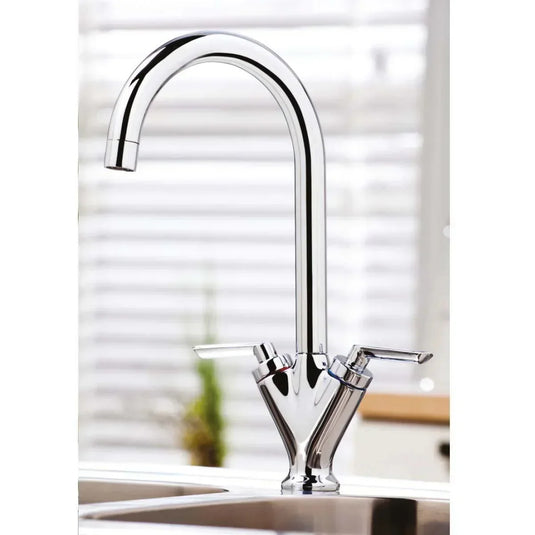 Scudo Olicana Hole Kitchen Tap 1TH - Chrome - KT11 - Envy Bathrooms Ltd