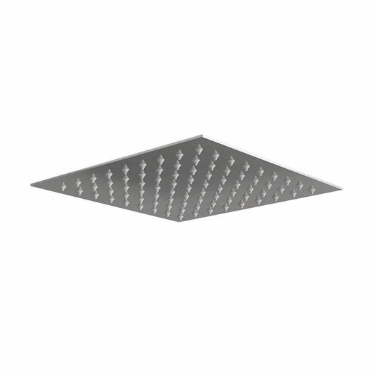 Scudo Stainless Steel 200mm Square Fixed Head - Chrome - SH003L - Envy Bathrooms Ltd
