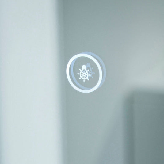 Scudo Vivid LED Mirror 700 x 500mm | MIRROR06 - Envy Bathrooms Ltd