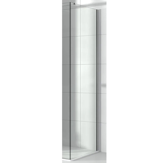 Sommer Evolve 760mm In Out Pivot Side Panel - 8mm Glass - Chrome - EVSP76C - Envy Bathrooms Ltd