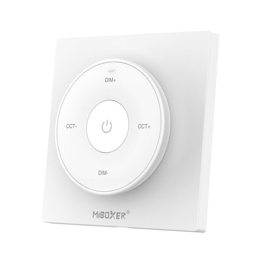Sycamore 1 Zone Detachable Round Wall Panel White | SY8818W