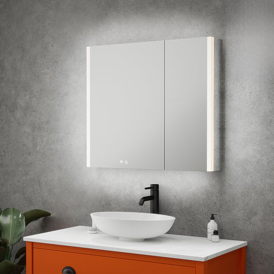 Sycamore Balmoral Double Tunable LED Mirror Cabinet | SY9046 DOUBLE