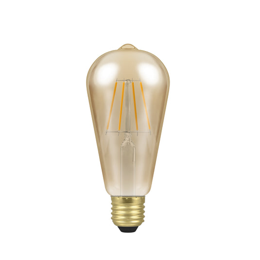 Sycamore E27 Filament 5W LED Lamp Antique Squirrel Cage ST64 Dimmable | CR4238