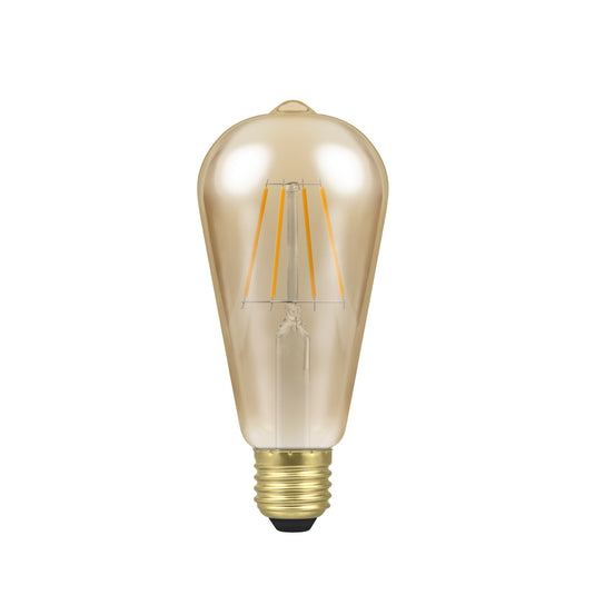 Sycamore E27 Filament 7.5W LED Lamp Antique Globe G125 Dimmable | CR4313