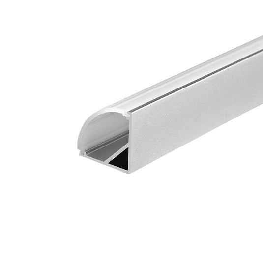 Sycamore Prizma 1m Angled Extrusion Aluminium Opal Diffuser | SY7389A