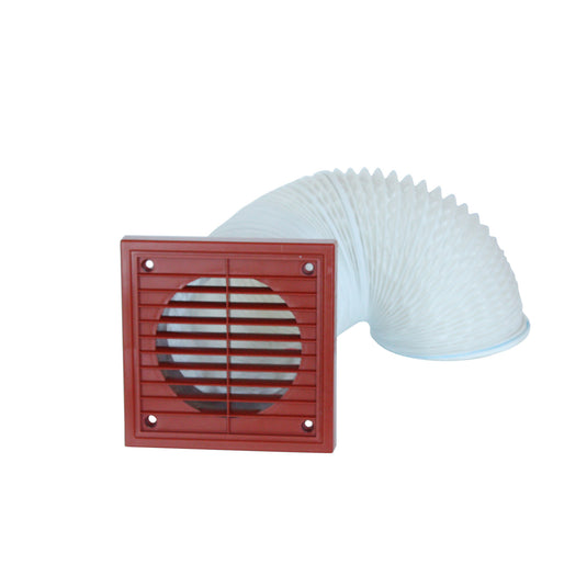 Sycamore Terracotta Flexible 100mm Cavity Wall & Grill | SY7100