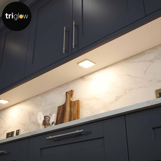 Sycamore Tetra TriGlow Aluminium Cabinet 24V Square Light | SY2430
