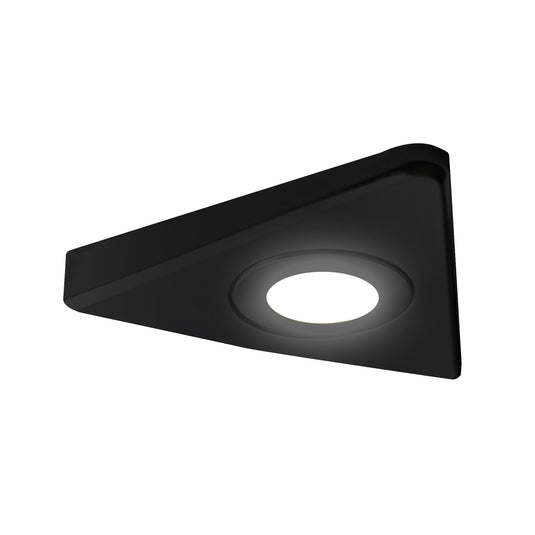 Sycamore Vega LED Designer Tri-Light Matt Black Natural White | SY7947BL/NW