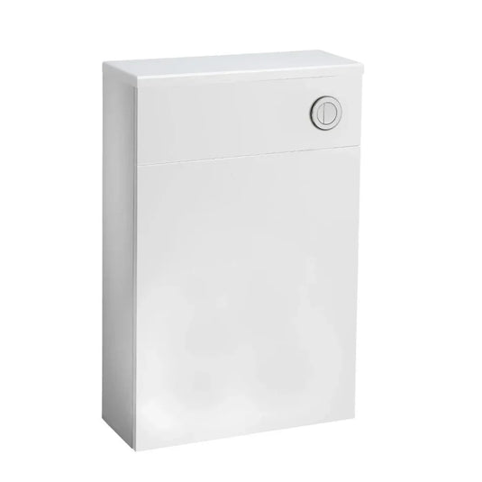 Tavistock 570mm Flat Fronted Back To Wall WC Unit - Gloss White - TABTWFMW - Envy Bathrooms Ltd