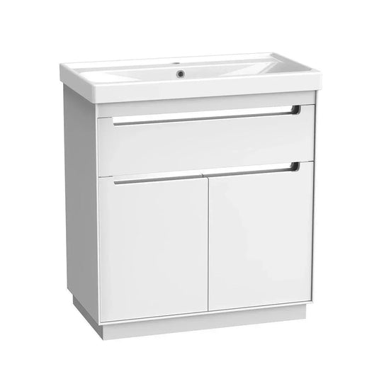 Tavistock Acumen 800mm Freestanding Vanity Unit - White - ACU800F.W - Envy Bathrooms Ltd