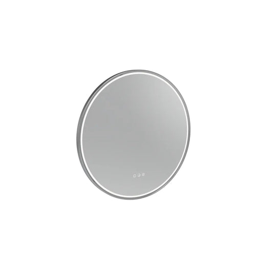 Tavistock Alderbury Circular 600 Illuminated Mirror Chrome | ALM60CCH - Envy Bathrooms Ltd