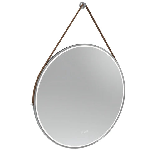 Tavistock Alderbury Circular 800 Illuminated Mirror Chrome | ALM80CCHF2 - Envy Bathrooms Ltd