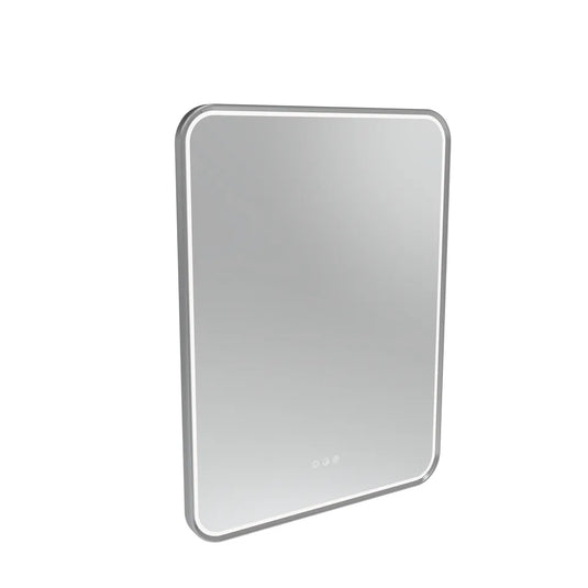 Tavistock Alderbury Rectangular 600 Illuminated Mirror Chrome | ALM060CH - Envy Bathrooms Ltd