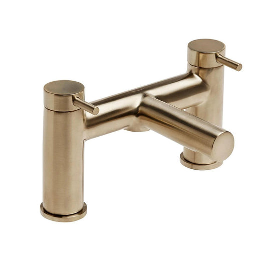 Tavistock Anthem Bath Filler Tap - Brushed Brass - TAN3204 - Envy Bathrooms Ltd